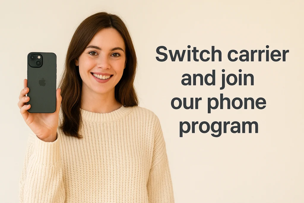 Free Phone when you switch